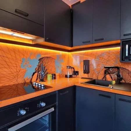 Apartment Modern - 50 M From Sea - Free Wi-fi - Super Cool - Terrace - Fully Air-conditioned *